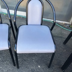 居酒屋さんで使用していた店舗備品　鉄製チェア　全10脚の画像