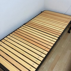 （至急）すのこベット シングルマットレス付の画像