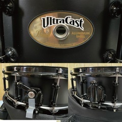 Pearl パール Ultra Cast ウルトラキャスト 14×5 スネアドラムの画像
