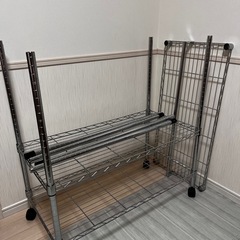 【メタルラック・カバー付き】価格交渉お応じますの画像