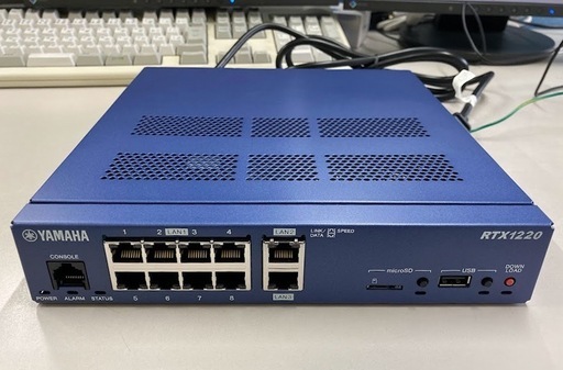 インターネットルータ　YAMAHA RTX1220