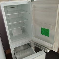 ヤマダ　YRZ-F15J　156L ２ドア冷蔵庫（中古良品、小傷あり）2021年式の画像