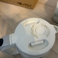【9/27,28お渡し優先】電気ケトル　タイガーの画像