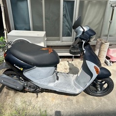 引き取り待ち　受付中止
不動原付の画像