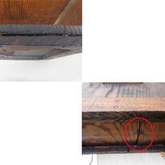 レトロ 利尻鰊泊 背負い箱 もっこ モッコ 木製 江戸時代～昭和前期 時代物 畚 オブジェ 骨董 苫小牧西店の画像