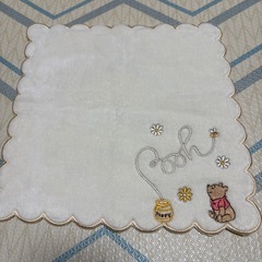プーさん　タオルハンカチの画像