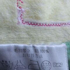 くまのプーさんコットンハーフケットの画像