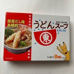 うどんスープ 1人前×6袋×8箱の画像