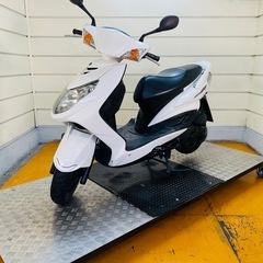 18325km ★始動動画あり★ ヤマハ　シグナス125X　SE44J 小型の画像