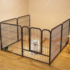 ✨️新品✨️ペットゲージ🐩⸒⸒✨️サークルの画像