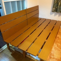 シングルサイズ ソファーベッドの画像