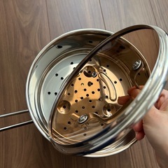 【お取引中】蒸し器付き鍋18cmの画像