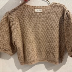 【80サイズくらい】ベビーカーディガンの画像