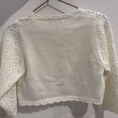 80〜90サイズ　bebe　ベビーカーディガンの画像