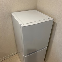 121L 2ドアファン式冷蔵庫（ハイアール）の画像