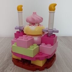 レゴデュプロ　ケーキのブロックの画像