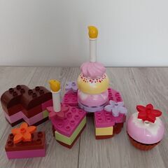 レゴデュプロ　ケーキのブロックの画像