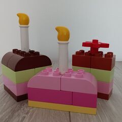 レゴデュプロ　ケーキのブロックの画像