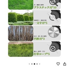  【新品】【バッテリー2個付き】草刈り機  の画像
