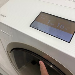 ドラム式洗濯機2019年製　乾燥難ありの画像