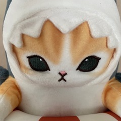 モフサンド サメにゃん　BIGぬいぐるみ 浮き輪でエンジョイの画像
