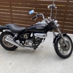 マグナ50 原付バイク 50cc ブラックの画像