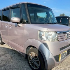 【支払総額16.8万円人気車種 NBOX車検令和8年3月 機関良好 フルセグTV BTオーディオ 両側パワスラ 即日納車ok！の画像
