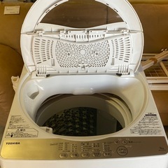 & 洗濯機　TOSHIBA 東芝　5kg AW-5G3 2016年製　動作品の画像