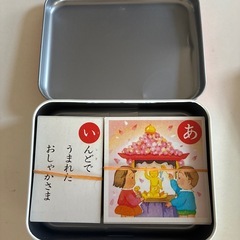 幼児用かるたとくだものカードの画像