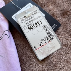 NIKE 子供服　2T(90)サイズ　セットアップ　新品タグ付きの画像