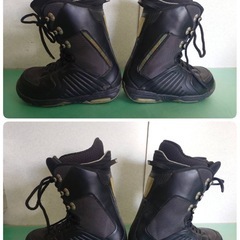 ● 5) BURTON HAIL inprint3 バートン スノーボードブーツ ブラック 27cm 中古 ①の画像