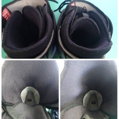 ● 5) BURTON HAIL inprint3 バートン スノーボードブーツ ブラック 27cm 中古 ①の画像