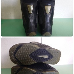 ● 5) BURTON HAIL inprint3 バートン スノーボードブーツ ブラック 27cm 中古 ①の画像