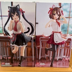 けいおん フィギュア2体セットの画像