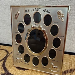 MY FIRST YEAR  写真立て　中古品の画像
