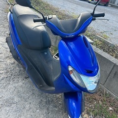 🔶2スト　アドレス110 不動車　現状車両　　の画像