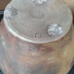 丹波焼飾り壷(花瓶)の画像