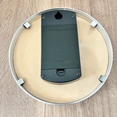 レムノス 時計　
掛け置き アナログ 電波時計 ミズイロ アルミ ホワイト MIZUIRO LC07-06 WH Lemnosの画像