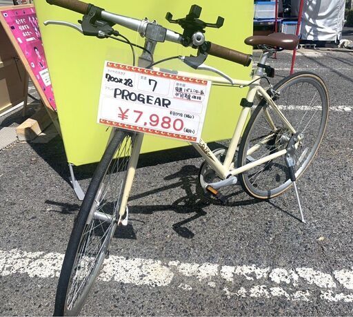 自転車 ﾏｳﾝﾃﾝﾊﾞｲｸ ｻｲｸﾘﾝｸﾞ ｽﾎﾟｰﾂﾊﾞｲｸ  ﾌﾟﾛｷﾞｱ PROGEAR 【ユーズドユーズ名古屋天白店】JM-0