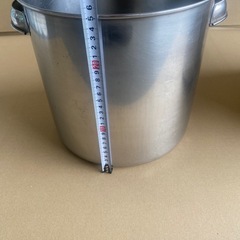 寸胴鍋　27cm ステンレス製
の画像