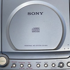SONY ZS-M30 ＋ リモコンの画像