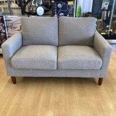 A-215★ジモティ割引あり★【リユースのサカイ野々市店】ソファー　グレー　(幅)123.5×(奥行き)70×(高さ)77cm ※クリーニング済みの画像