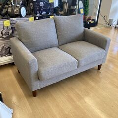 A-215★ジモティ割引あり★【リユースのサカイ野々市店】ソファー　グレー　(幅)123.5×(奥行き)70×(高さ)77cm ※クリーニング済みの画像