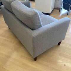 A-215★ジモティ割引あり★【リユースのサカイ野々市店】ソファー　グレー　(幅)123.5×(奥行き)70×(高さ)77cm ※クリーニング済みの画像