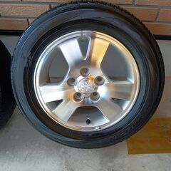 ★希少★【ヴォクー】トヨタ純正アルミホイール １９５／６５Ｒ１５【YOKOHAMAタイヤ】の画像