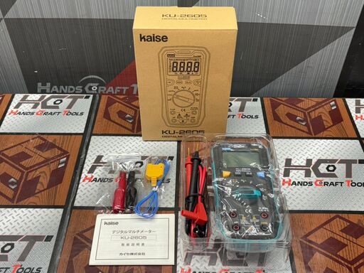 値下げしました！【未使用】カイセ kaise KU-2605 デジタルサーキットテスター【ハンズクラフト佐賀】