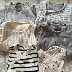 ベビーロンパース70サイズ　GAP モイモルン H&Mの画像