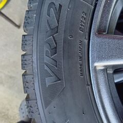 155/65R14アルミ付きスタッドレスの画像