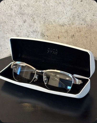 メガネ　999.9 S-370T シルバー　新品未使用　フォーナインズ