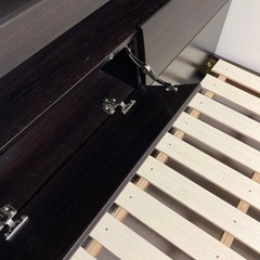 ニトリ　セミダブルベッド　マットレス　の画像